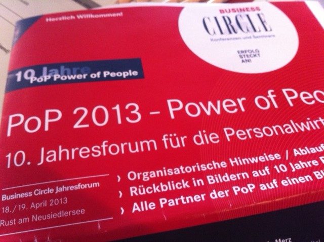 PoP 2013 - Power of People