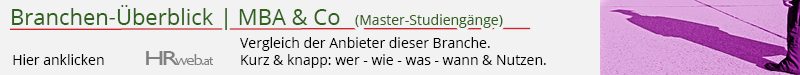 MBA Österreich, MBA Studium, MBA Wien