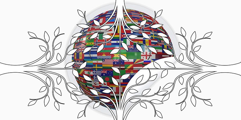 flags-trees