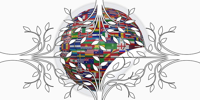 flags-trees