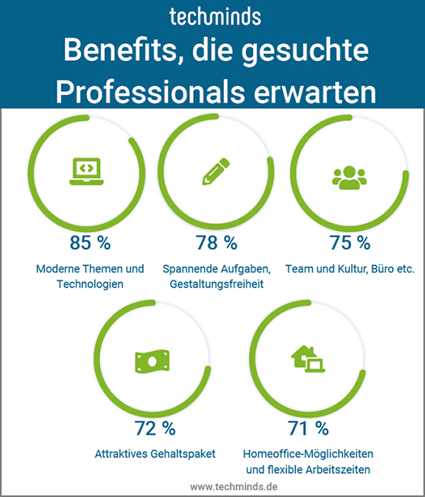 Erwartungen von IT-Professionals
