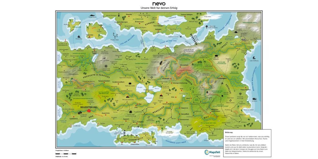 nevo UP 3, Businessmap