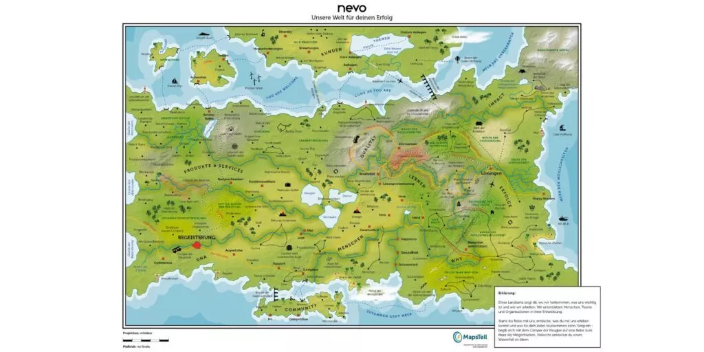 nevo UP 3, Businessmap