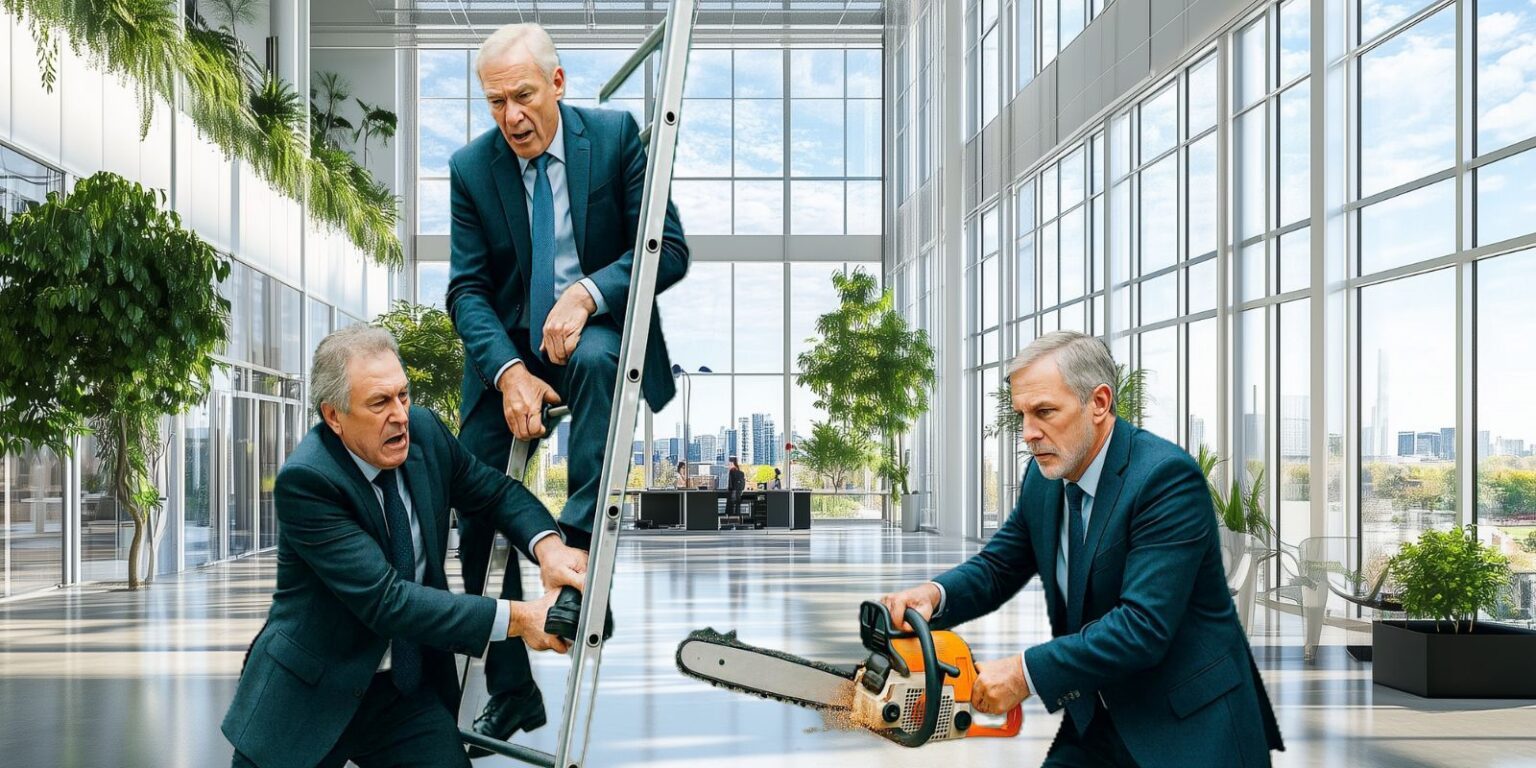 Ende der Karriereleiter