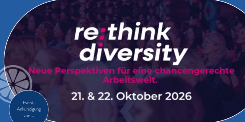 re:think diversity, Event-Ankündigung