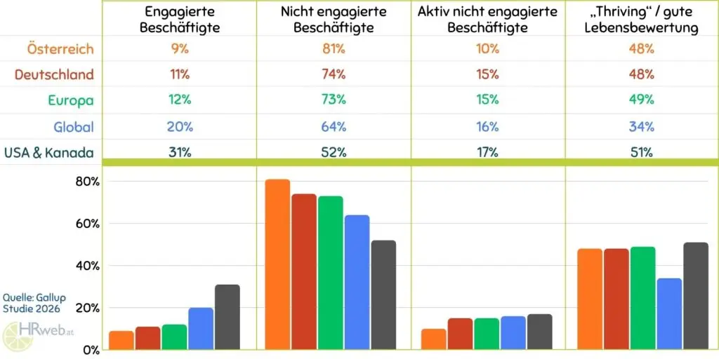 engagierte Mitarbeitende international, Grafik